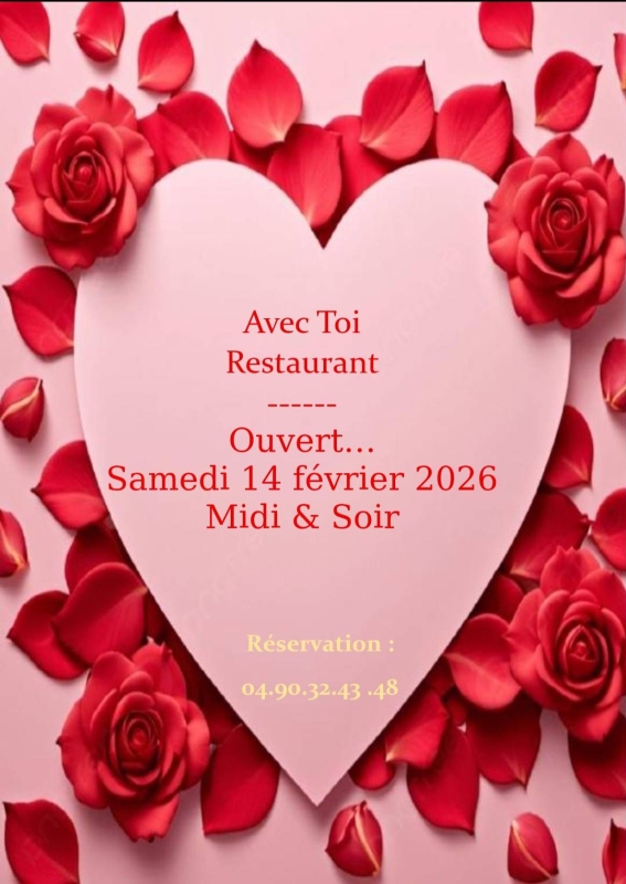 Avec Toi - Restaurant bistronomique Avignon - Restaurant Mistral 7